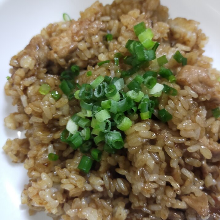 男のソース焼き飯